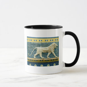 Löwe, der Ishtar darstellt Tasse