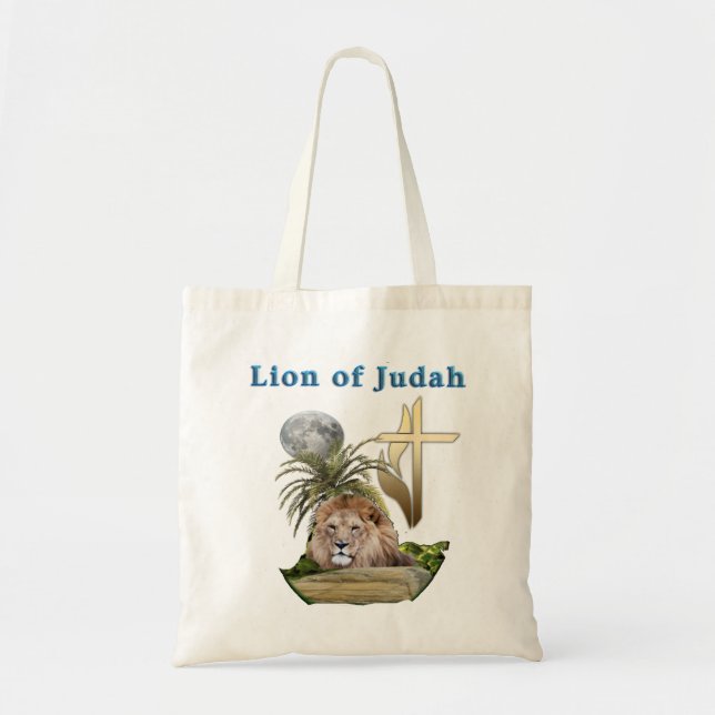 Löwe der Judah-Tasche Tragetasche (Vorne)