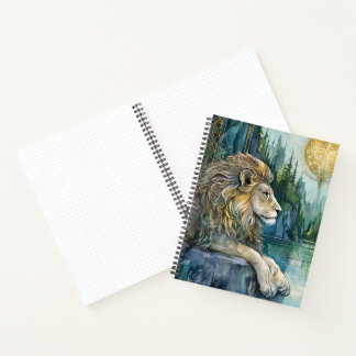 Löwe des verzauberten Reiches Bullet Journal Notizbuch