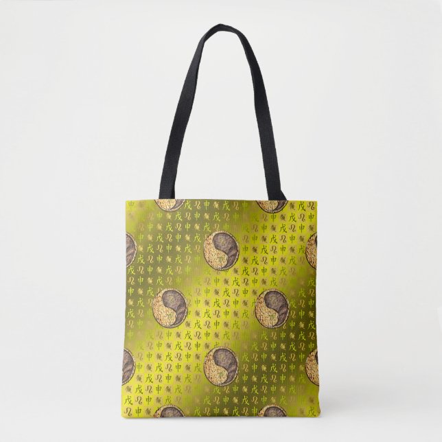 Löwe & Erdaffe Tasche (Vorderseite)