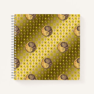 Löwe & Erde Ratte Notizbuch