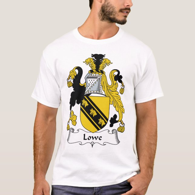Lowe Familienwappen T-Shirt (Vorderseite)