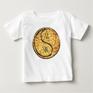 Löwe & Feuer Ziege Baby T-shirt