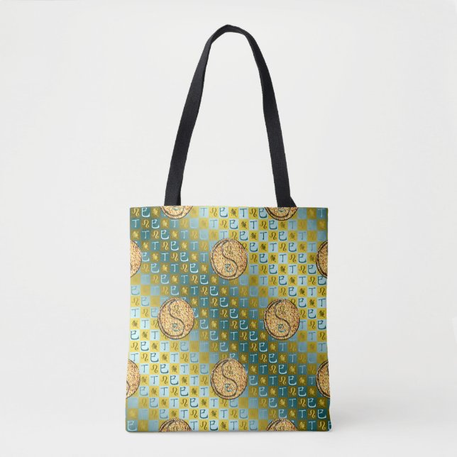 Löwe & Feuerschlange Tasche (Vorderseite)