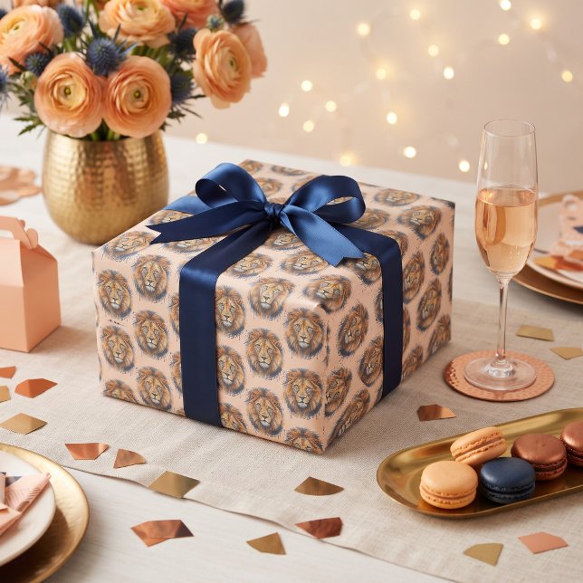 Löwe Geschenkpapier (Von Creator hochgeladen)