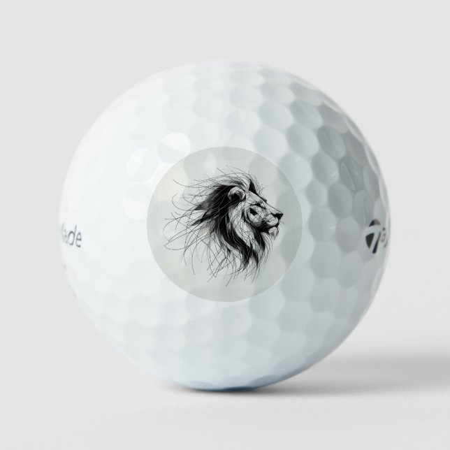 Löwe Golfball (Vorderseite)