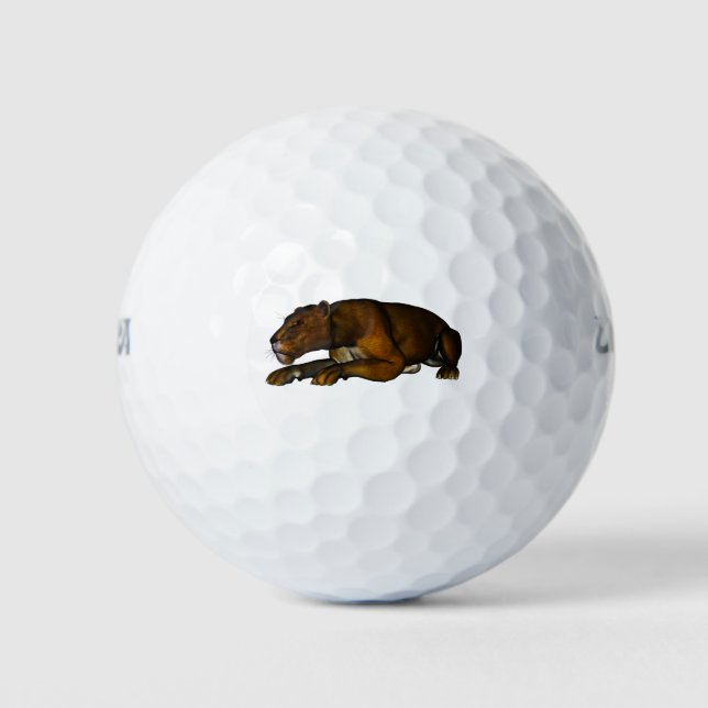 Löwe Golfball (Vorderseite)