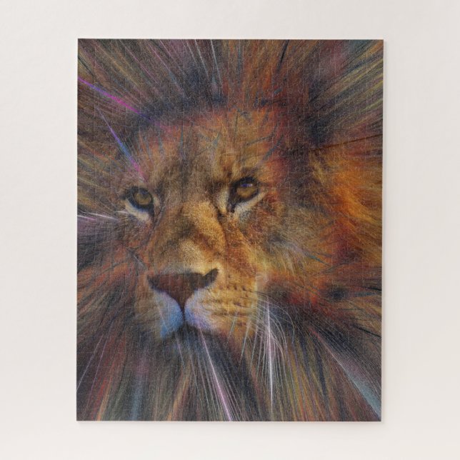 Löwe in der Galerie Jigsaw Puzzle (Vertikal)