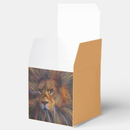 Löwe in der Geschenkboxen des Gallery Square Geschenkschachtel