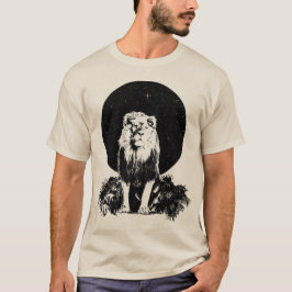 Löwe in der Nacht T-Shirt