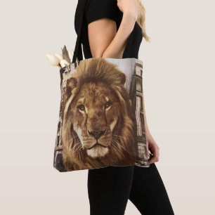 Löwe in der Stadt Tasche