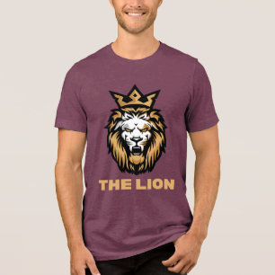 LÖWE IST DER KÖNIG Tri-Blend SHIRT