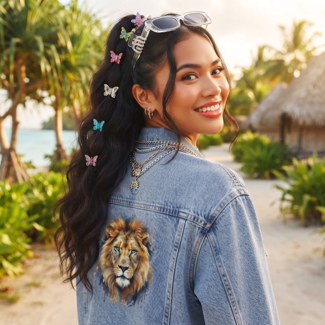 Löwe Jeansjacke (Von Creator hochgeladen)