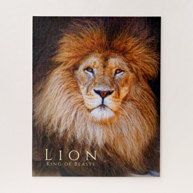 Löwe [Jigsaw puzzle: 520P] (Vertikal)
