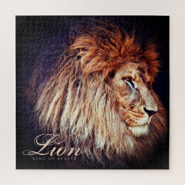 Löwe [Jigsaw puzzle: 676P] (Vertikal)