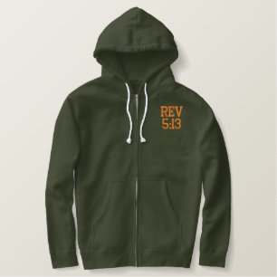 Löwe Judah des christlichen Ziphoodie Bestickter Hoodie
