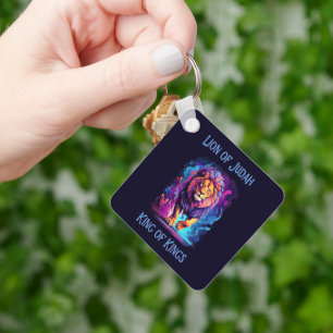 Löwe Judah Faith Jesus Christliches Geschenk Schlüsselanhänger