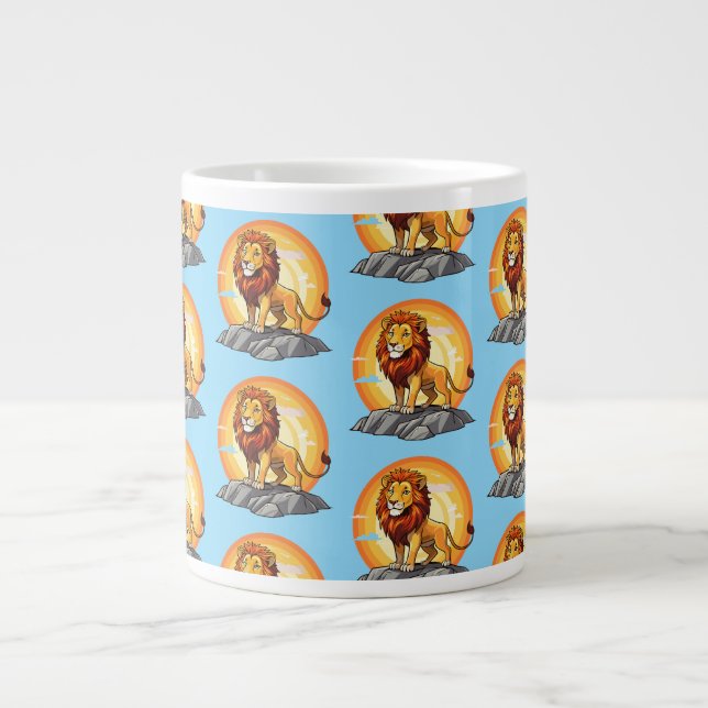 Löwe Jumbo-Tasse (Vorderseite)