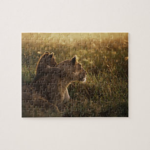 Löwe & Junges Spielpuzzle