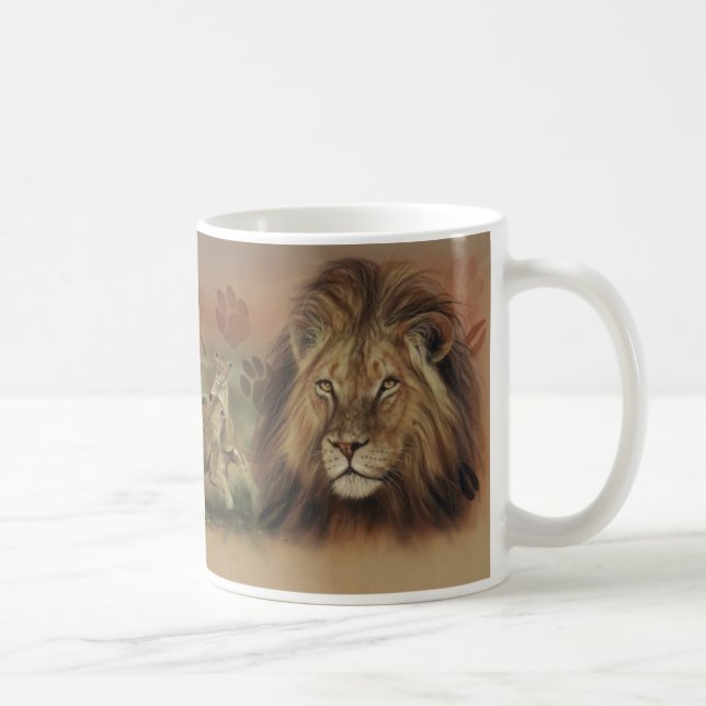 Löwe Kaffeetasse (Rechts)