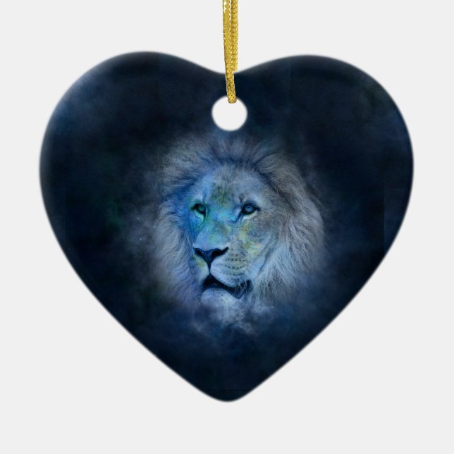 Löwe Keramikornament (Vorne)