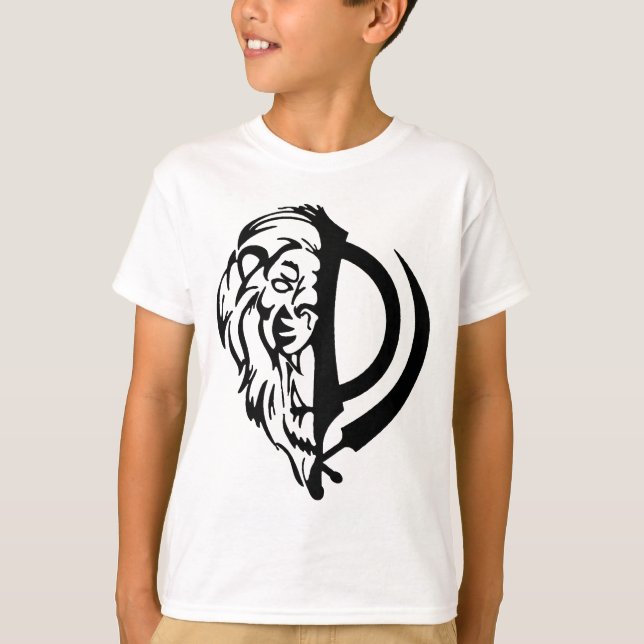 Löwe Khanda Klassiker T-Shirt (Vorderseite)