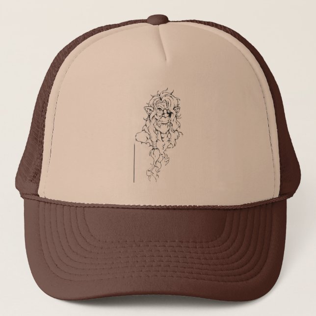 Löwe King Truckerkappe (Vorderseite)