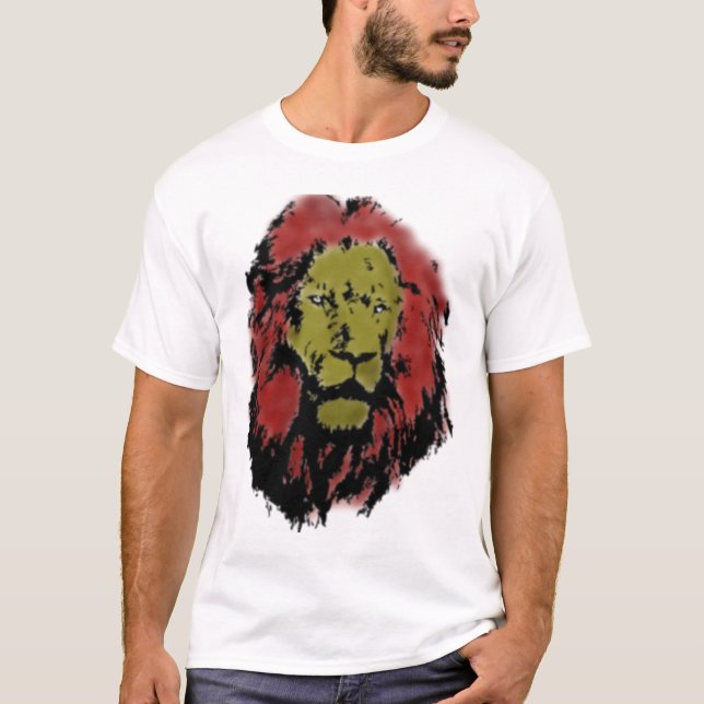 Löwe Kopf lion head T-Shirt (Vorderseite)