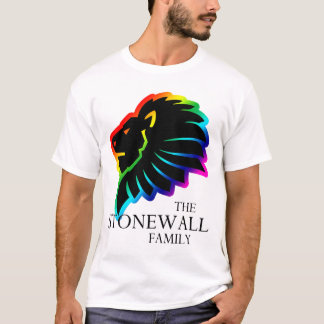Löwe-Kopf mit Text-T-Shirt T-Shirt