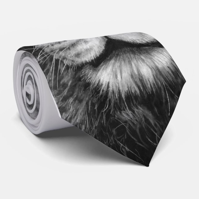 Löwe-Krawatte Krawatte (Gerollt)