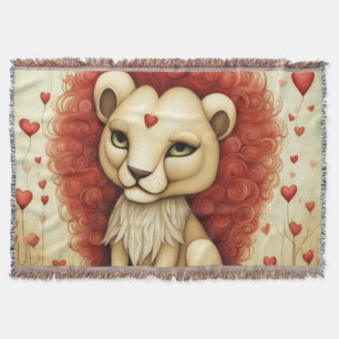 Löwe Liebe 3 Decke