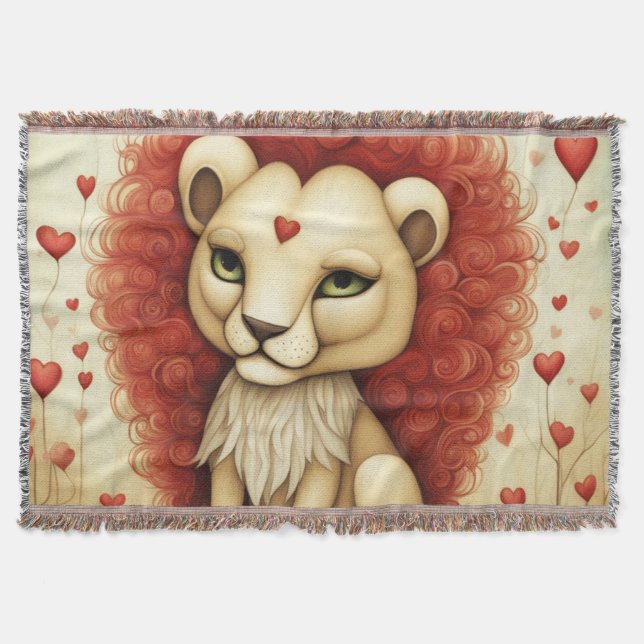 Löwe Liebe 3 Decke (Vorderseite)