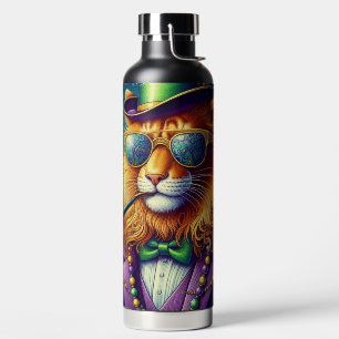 Löwe/Louisiana Mardi Gras Trinkflasche