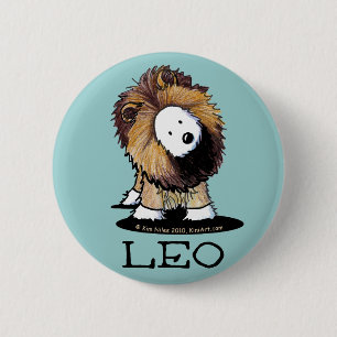 LÖWE-Löwe Westie Pinback Knopf Button