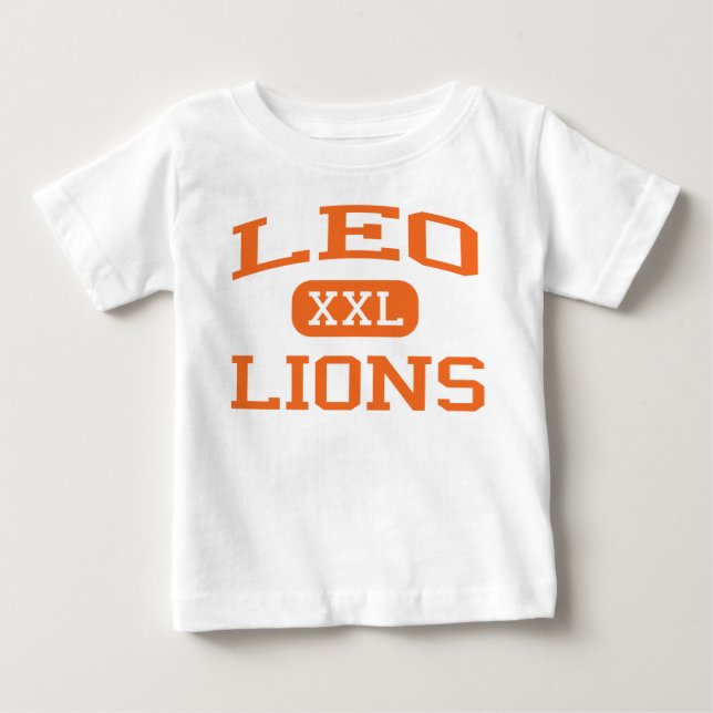 Löwe - Löwen - Highschool Löwen - Chicago Illinois Baby T-shirt (Vorderseite)