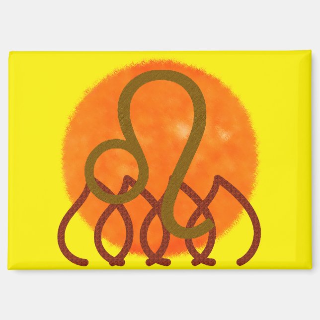 Löwe Magnet (Vorderseite)