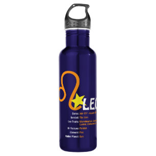 Löwe-Merkmal-Wasser-Flasche Edelstahlflasche