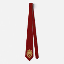 Löwe mit Krone - Gold Stil 3