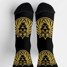 Löwe mit Krone - Gold Stil 4
