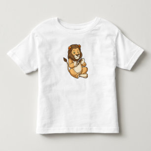 Löwe mit Nagelpfeilen Kleinkind T-shirt
