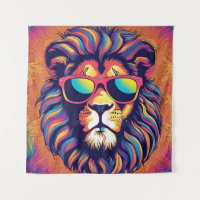 Löwe mit Sonnenbrille