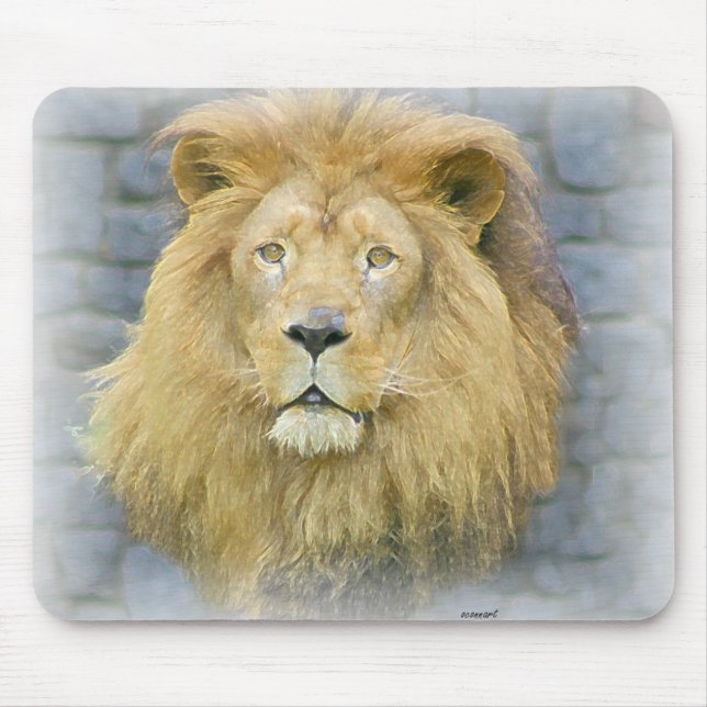 Löwe Mousepad (Vorne)