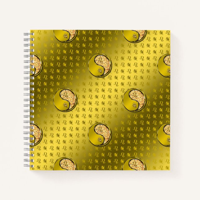 Löwe Notizbuch (Vorderseite)