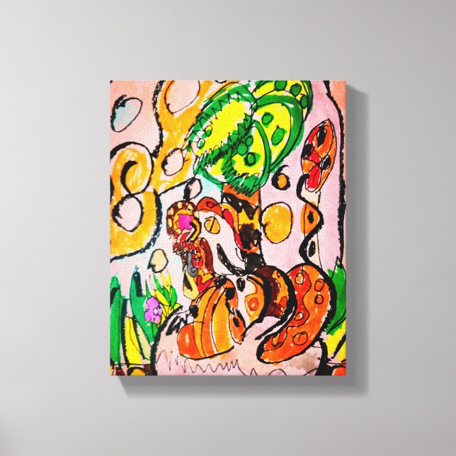 Löwe nur kalt leinwanddruck (Vorderseite)