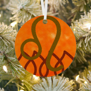 Löwe Ornament Aus Metall