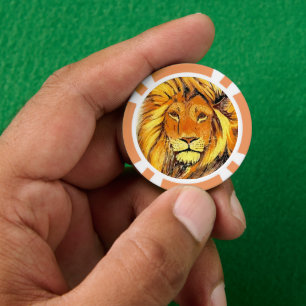Löwe Pokerchips