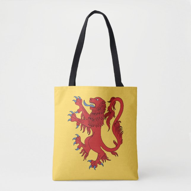Löwe Rampant Gules Tasche (Vorderseite)
