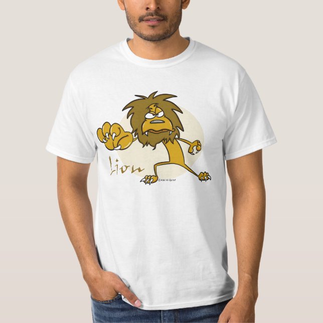Löwe-Shirt T-Shirt (Vorderseite)