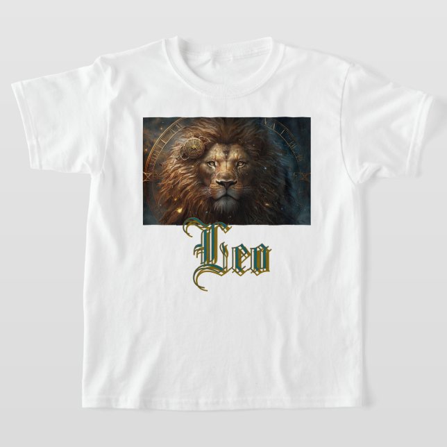 Löwe Sternzeichen T-Shirt (Ablage )
