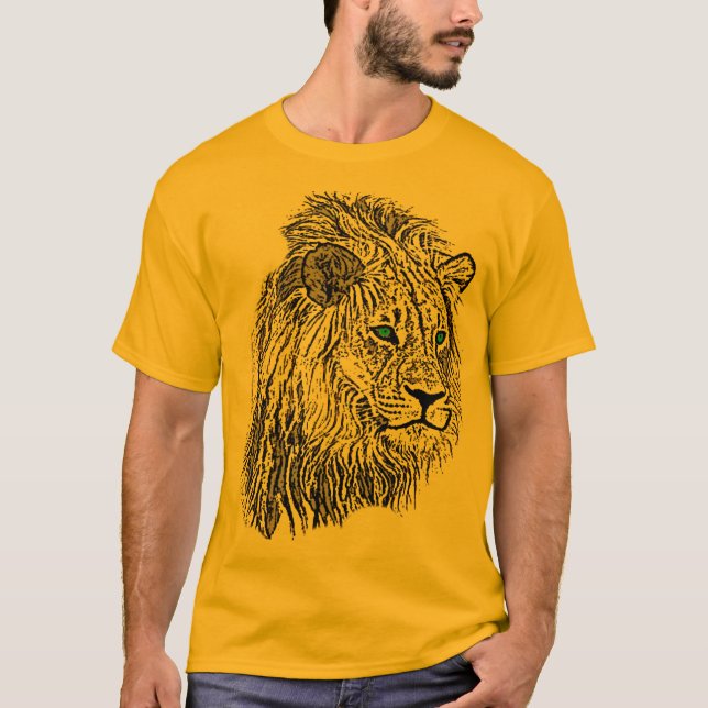 Löwe-T - Shirt (Vorderseite)